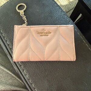 Kate Spade Blush Pink Key & Card Holder